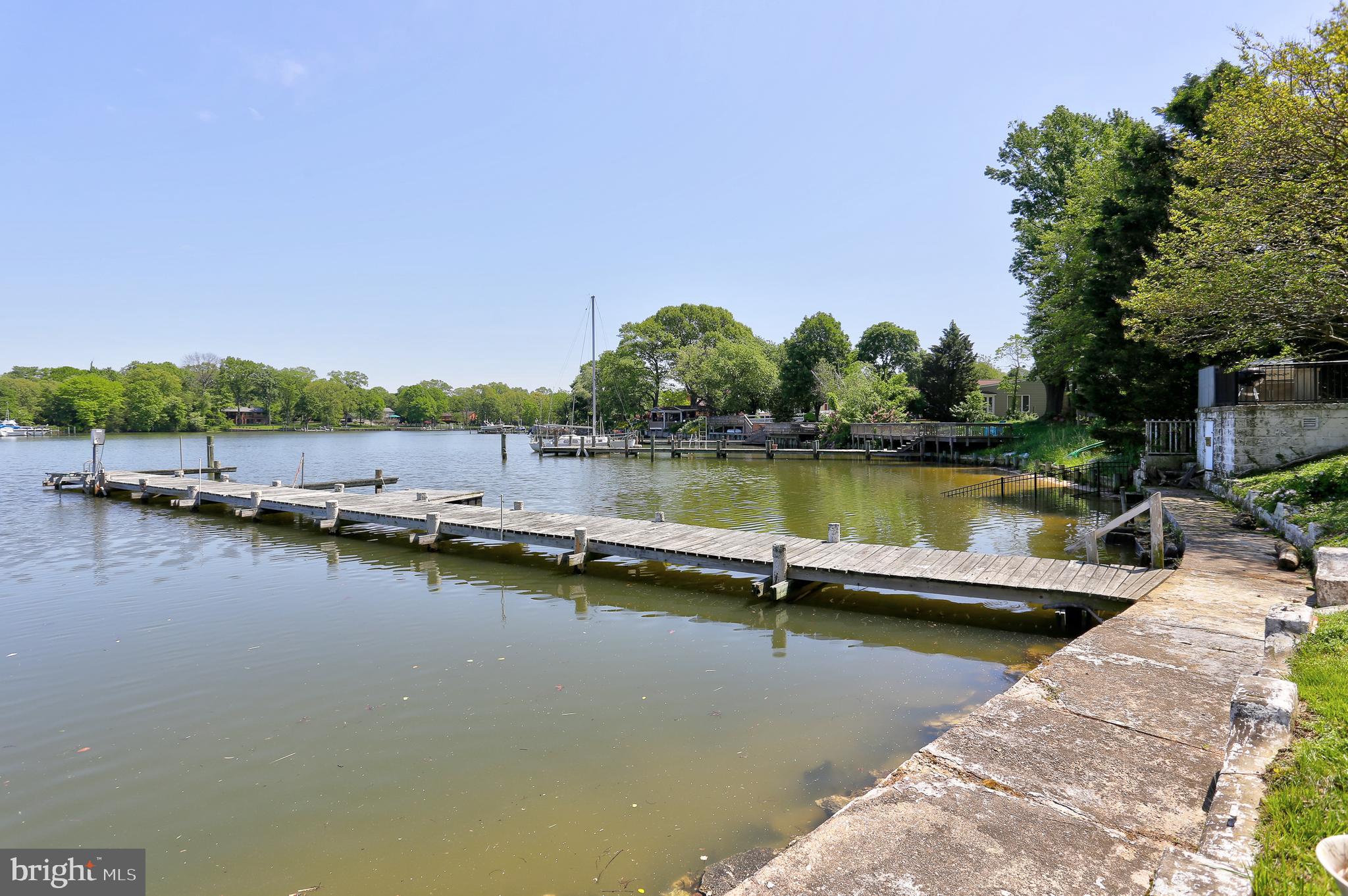 2016 Poplar Ridge Road Pasadena, MD 21122 - Photo 31 of 34 Pier and bulkhead