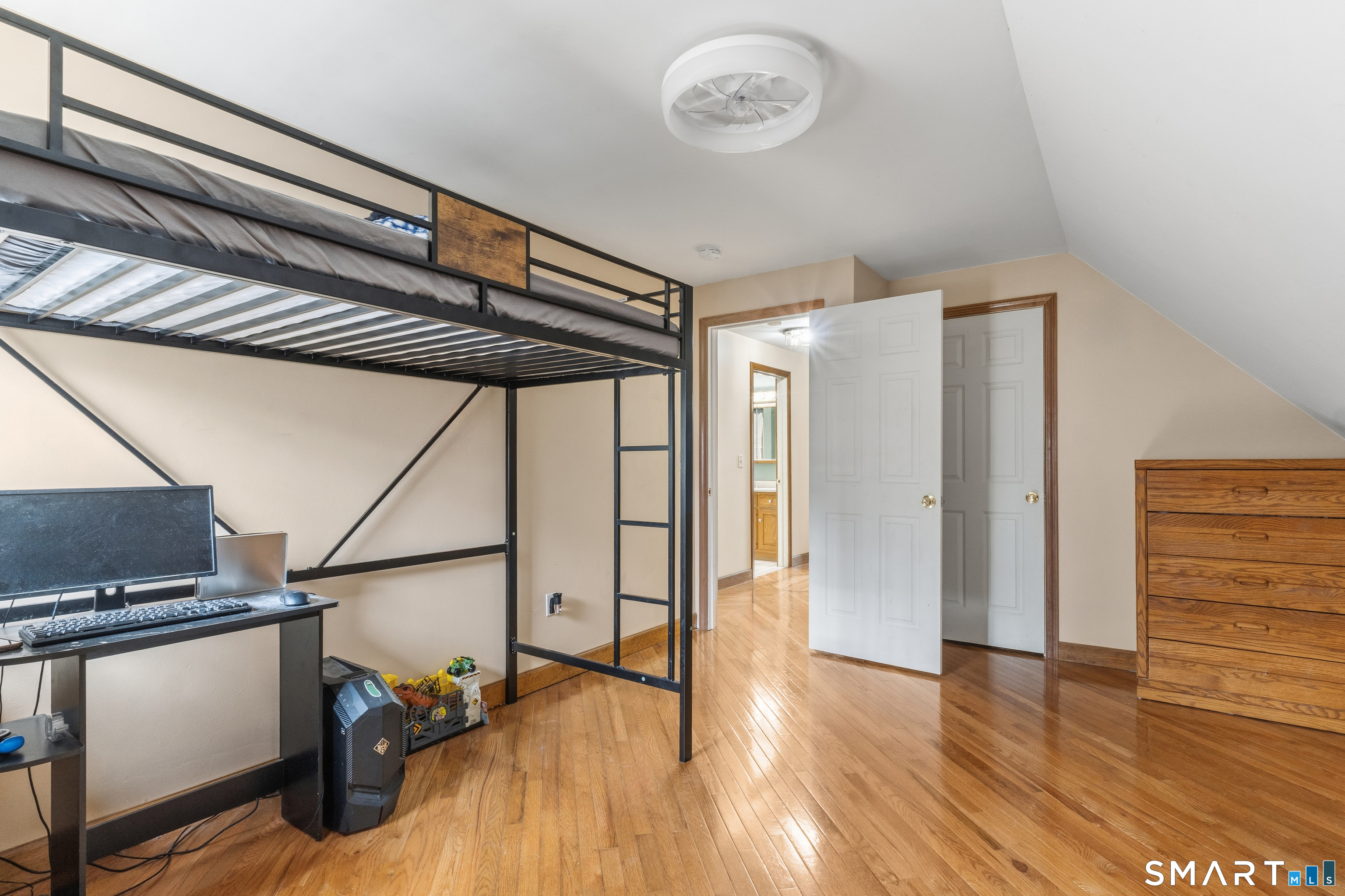 120 Hanover Versailles Road Sprague, CT 06330 - Photo 16 of 26 a view of hallway with wooden floor