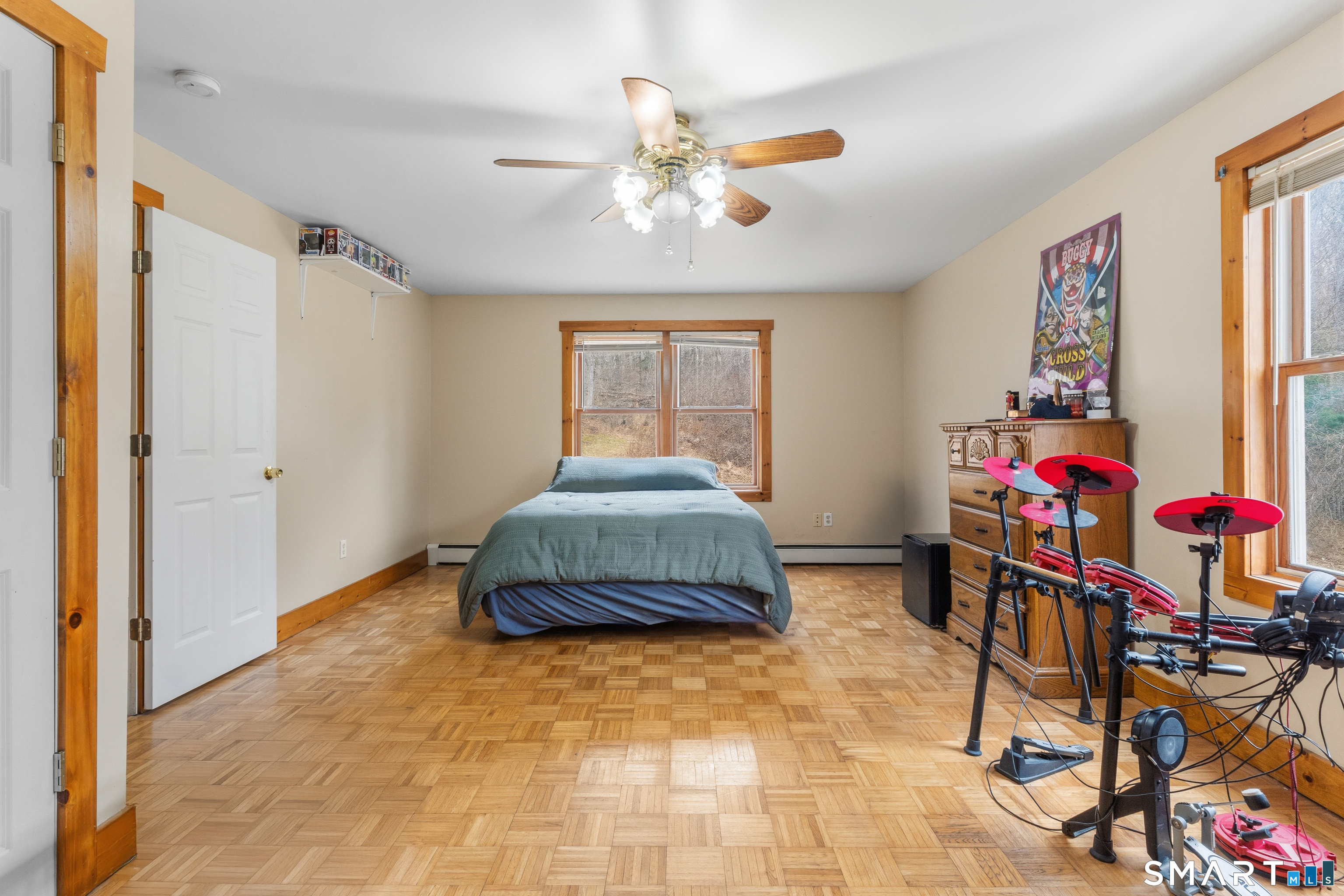 120 Hanover Versailles Road Sprague, CT 06330 - Photo 21 of 26 a bedroom with a bed and a window