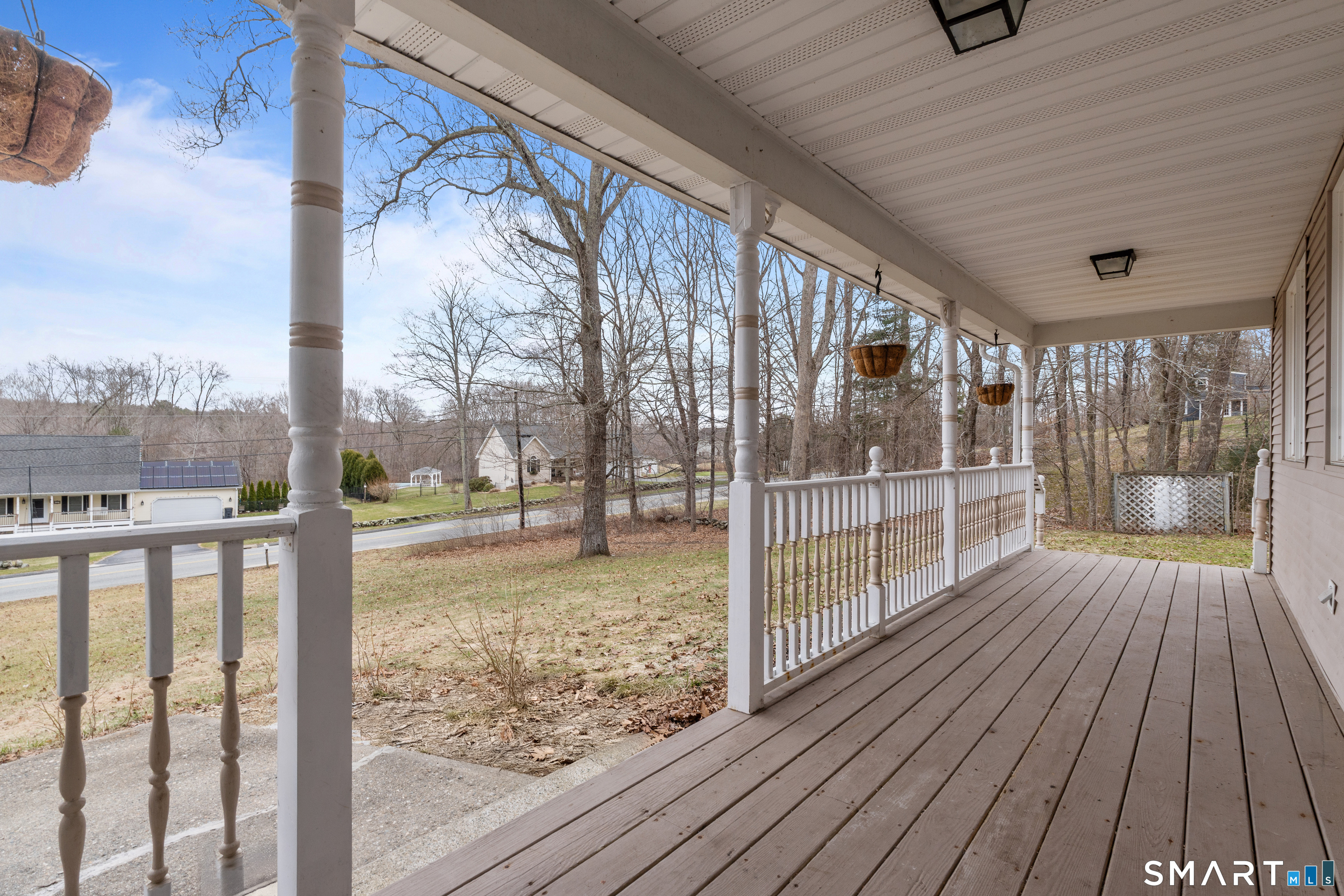 120 Hanover Versailles Road Sprague, CT 06330 - Photo 3 of 26 a view of a pathway with a balcony