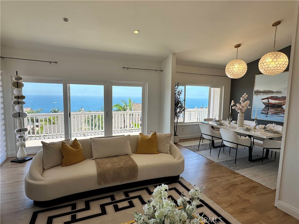 30902 Rue De La Pierre Rancho Palos Verdes, CA 90275 - Photo 12 of 66 Panoramic ocean view through living rm and dining rm