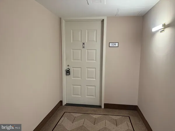a view of empty room