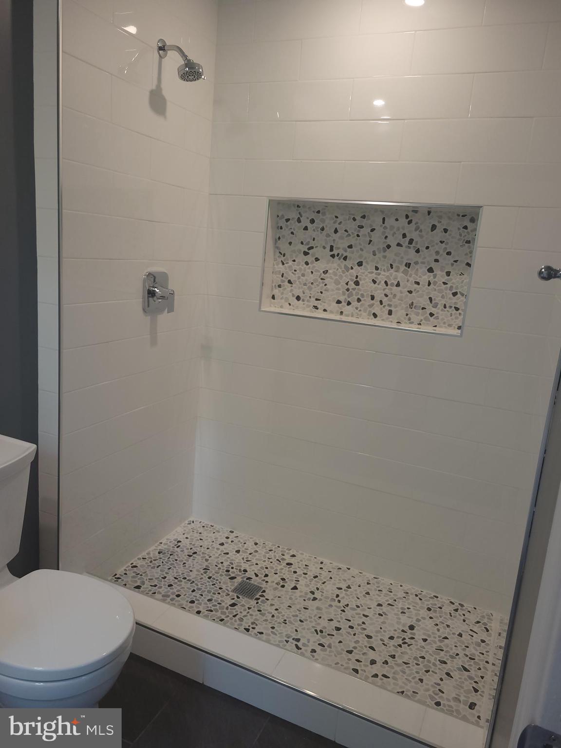 2250 North Quantico Street Arlington, VA 22205 - Photo 13 of 47 a bathroom with a toilet and a shower