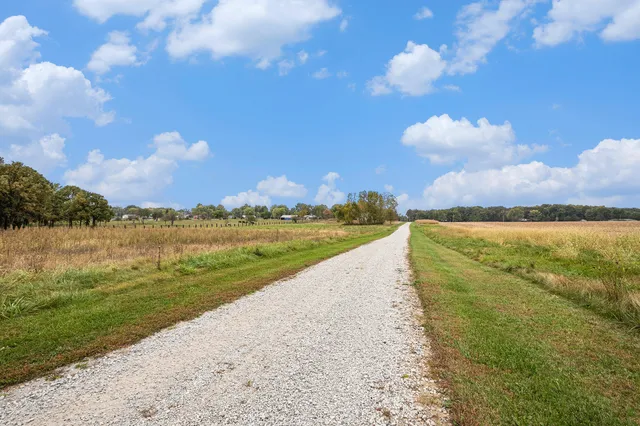 a view of an ocean with beach