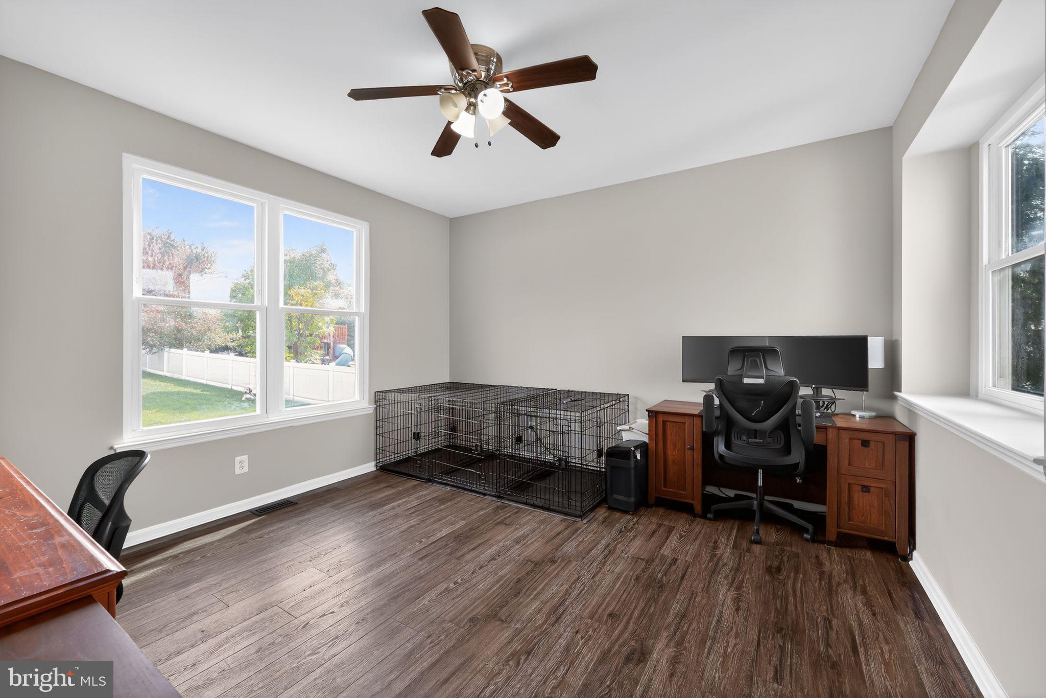 562 Partridge Court Mickleton, NJ 08056 - Photo 16 of 33 a workspace with furniture hardwood and a window