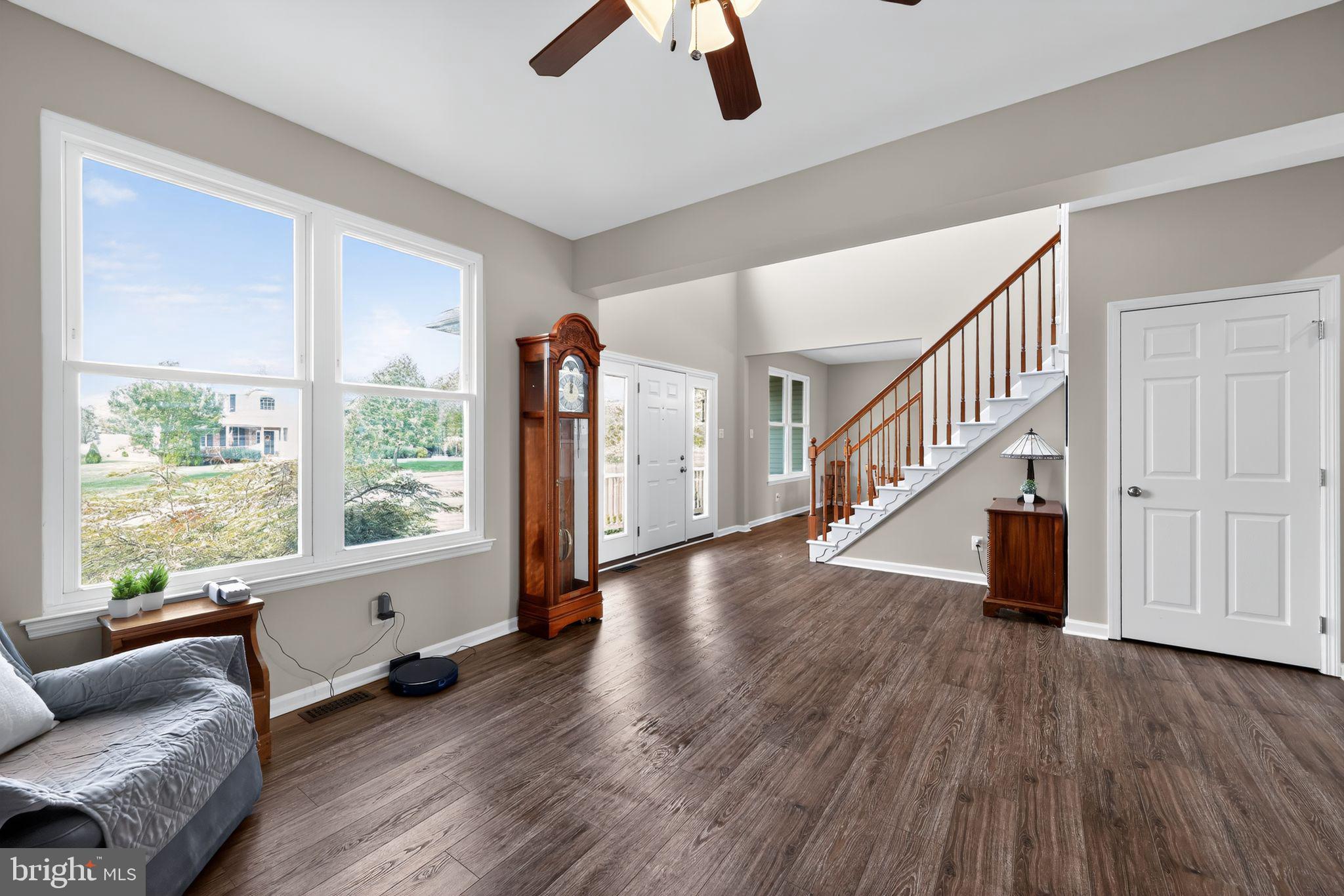 562 Partridge Court Mickleton, NJ 08056 - Photo 6 of 33 a view of livingroom with hardwood floor and window