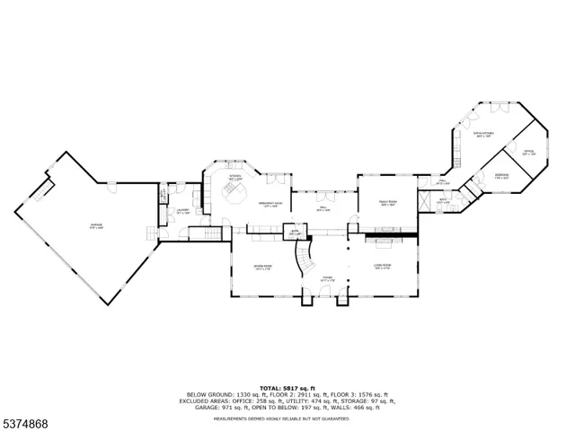 a picture of floor plan