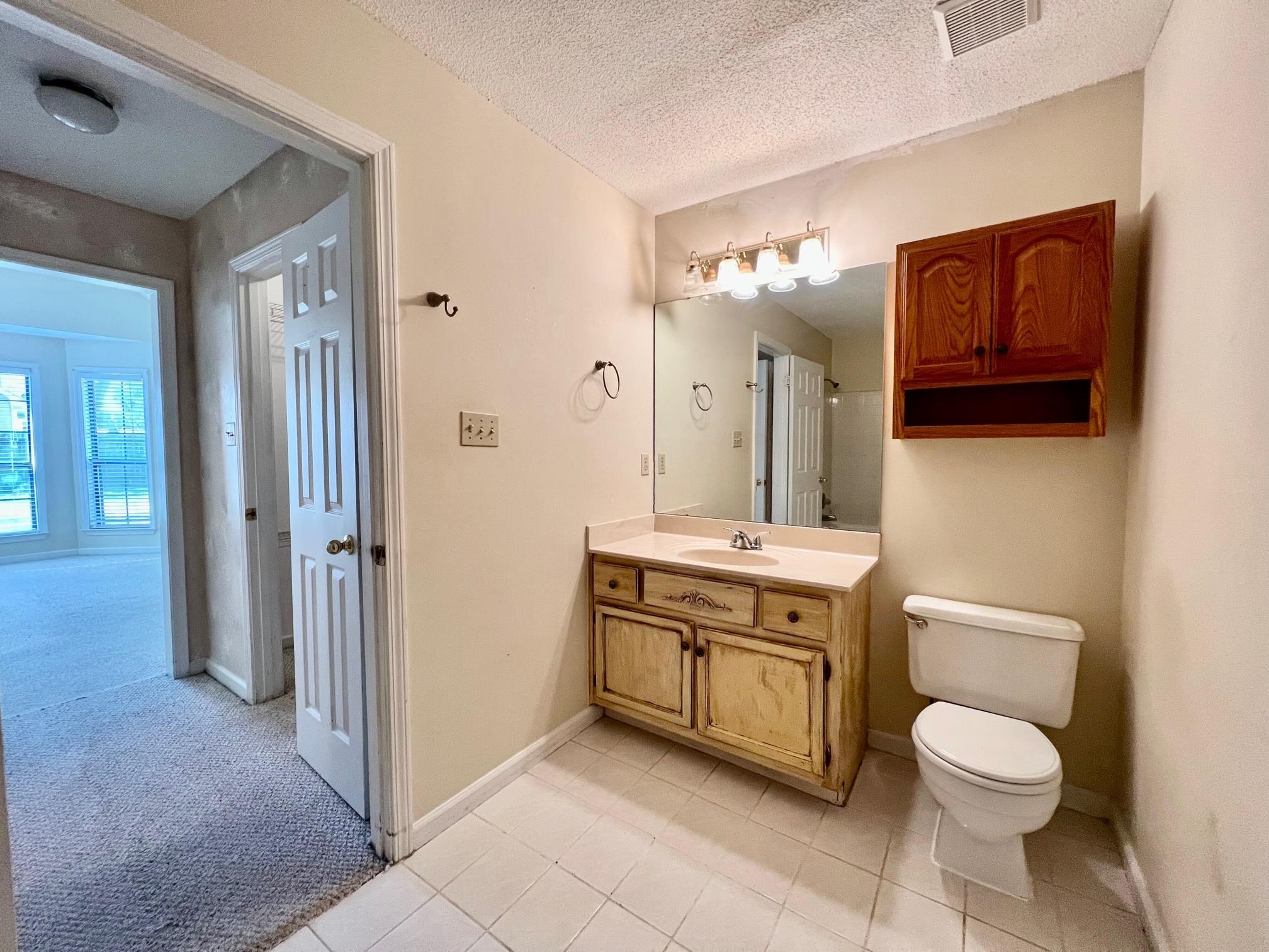 203 Glen Echo Road Collierville, TN 38017 - Photo 8 of 12 a spacious bathroom with a toilet sink and mirror