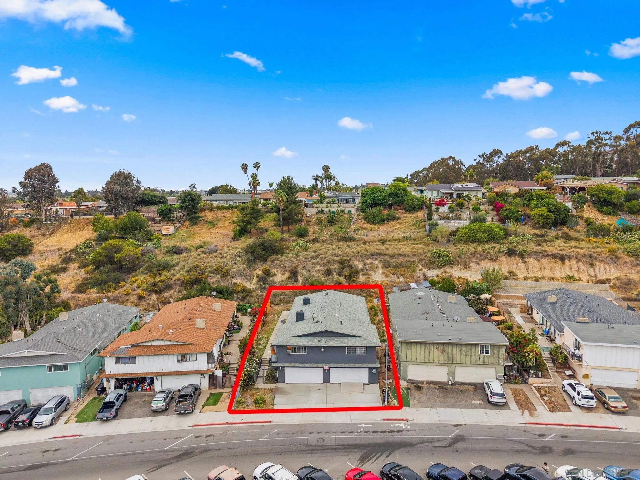 5872-streamview Streamview Drive San Diego, CA 92105 - Photo 7 of 11 an aerial view of residential houses with outdoor space