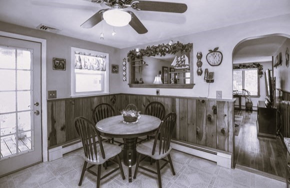 31 Fairchild Avenue Saugus, MA 01906 - Photo 8 of 24 a view of a dining room with furniture and chandelier