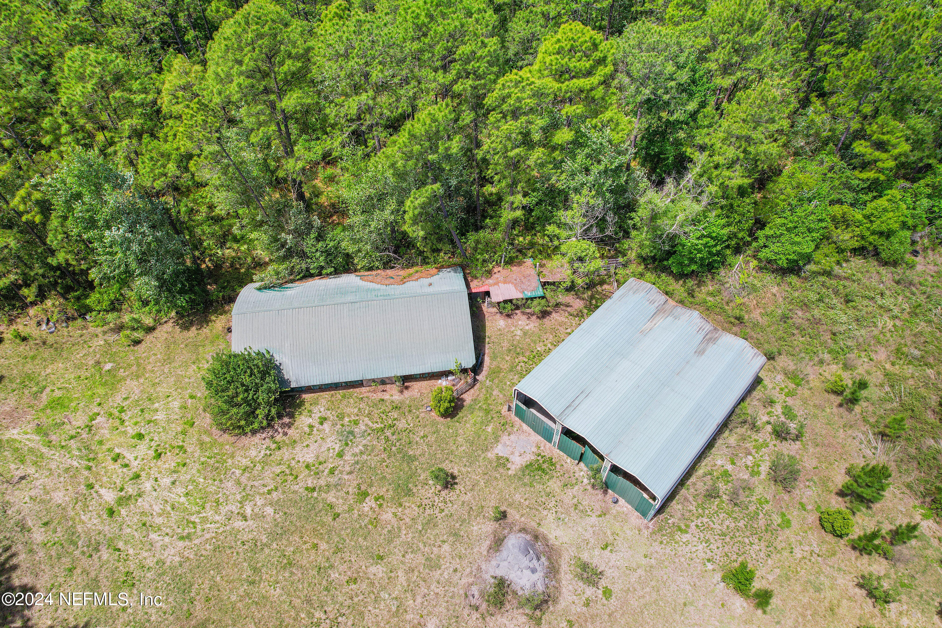 5465 County Road 218 Middleburg, FL 32068 - Photo 17 of 23 Aerial View - Back of Property