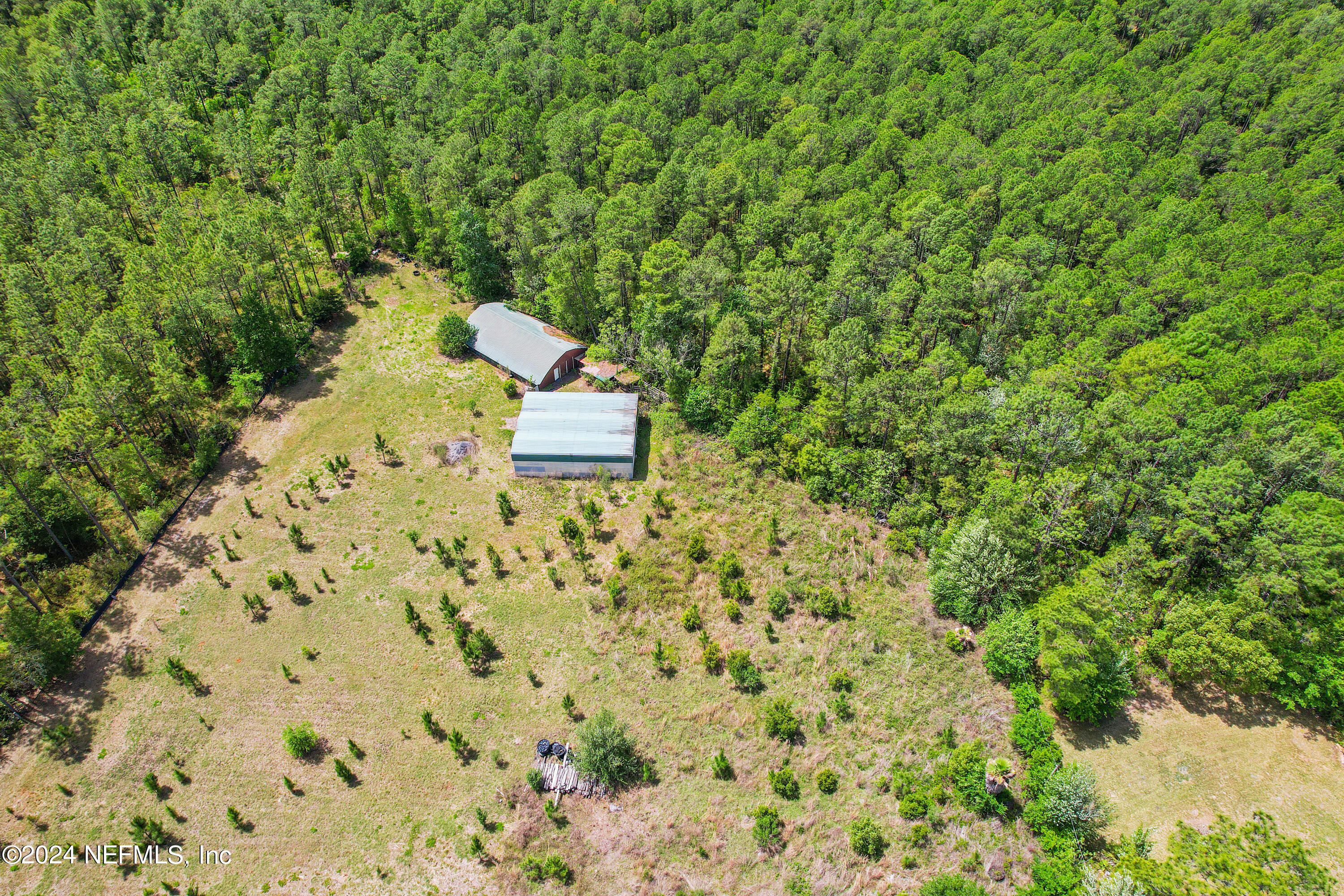 5465 County Road 218 Middleburg, FL 32068 - Photo 21 of 23 Aerial View of Back of Property