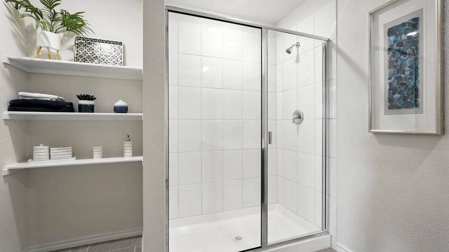 1911 Reveille Way Terrell, TX 75160 - Photo 21 of 39 Full bath featuring a stall shower and baseboards