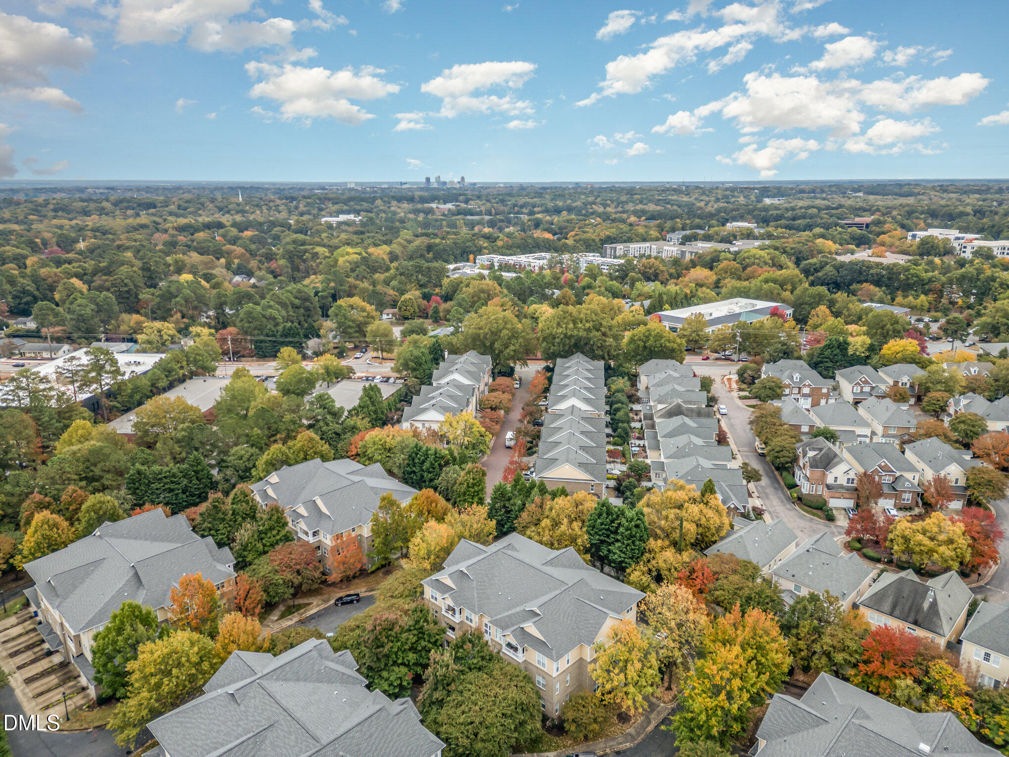 3121 Hemlock Forest Circle, Unit 203 Raleigh, NC 27612 - Photo 31 of 33 an aerial view of multiple house