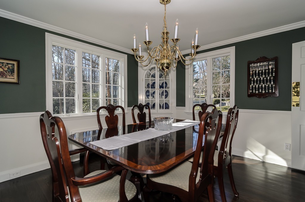 64 Emerson Road Wellesley, MA 02481 - Photo 8 of 21 a view of a dining room with furniture window and outside view