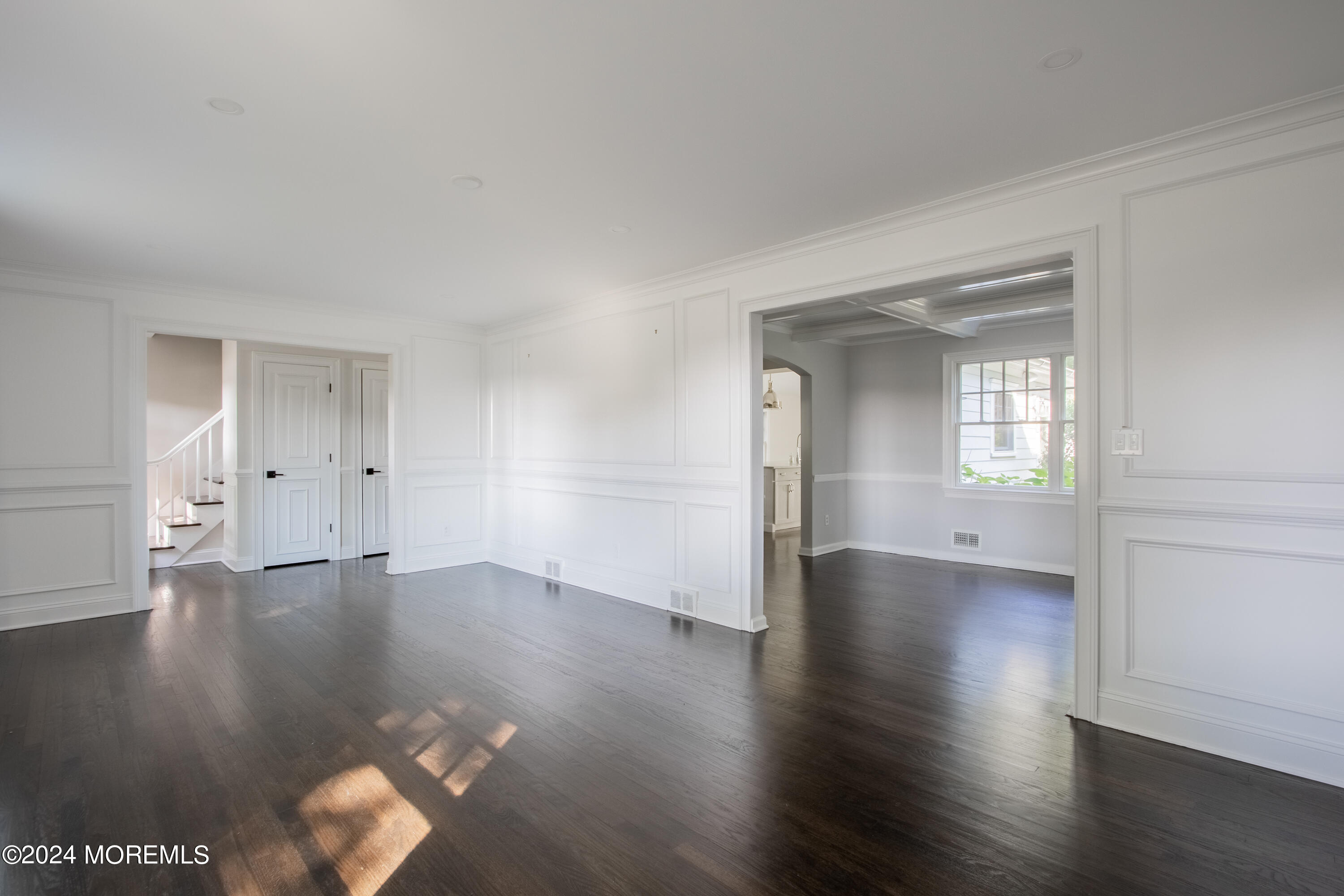 67 Rivers Edge Drive Little Silver, NJ 07739 - Photo 13 of 40 an empty room with wooden floor and windows