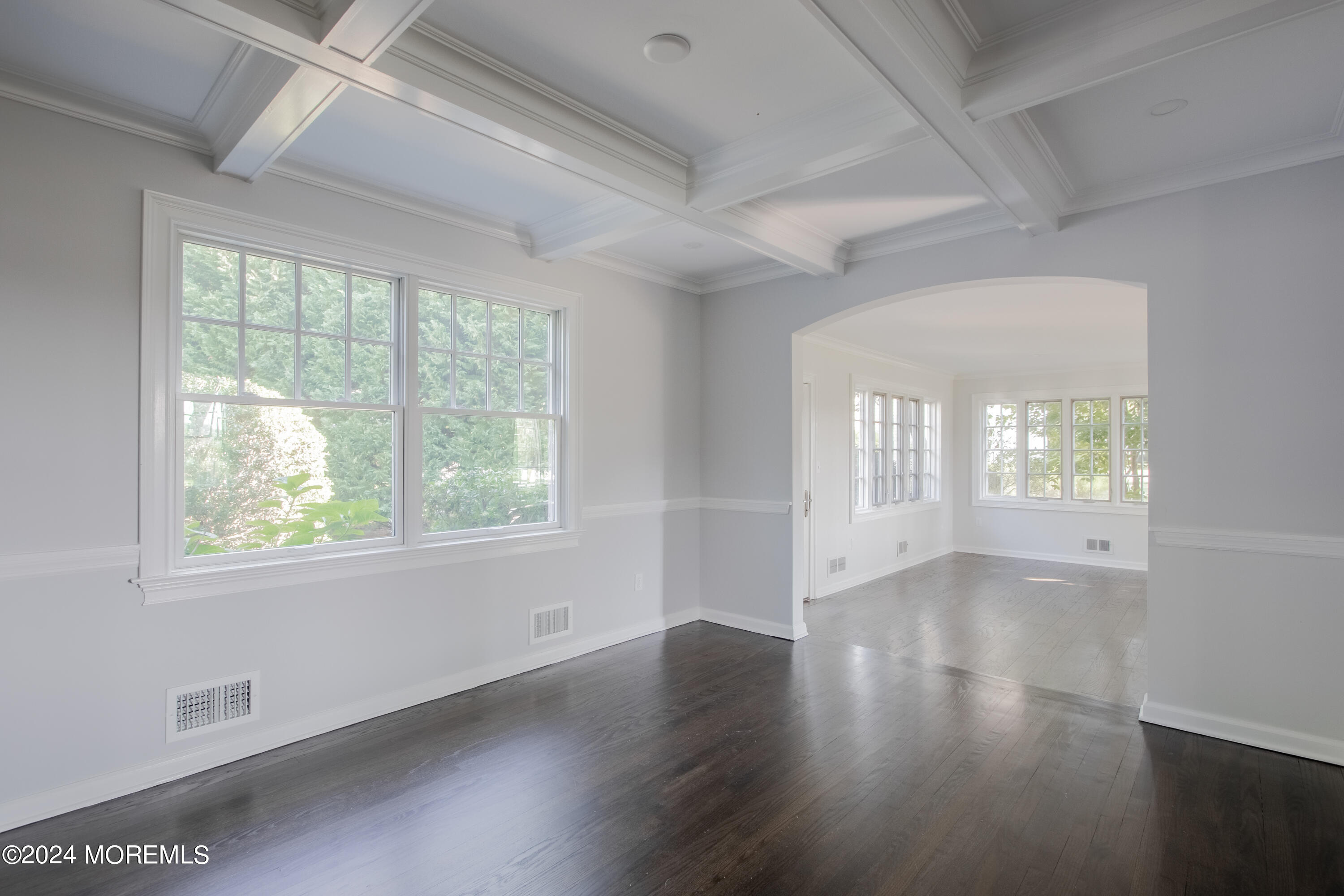 67 Rivers Edge Drive Little Silver, NJ 07739 - Photo 20 of 40 a view of an empty room with wooden floor and a window