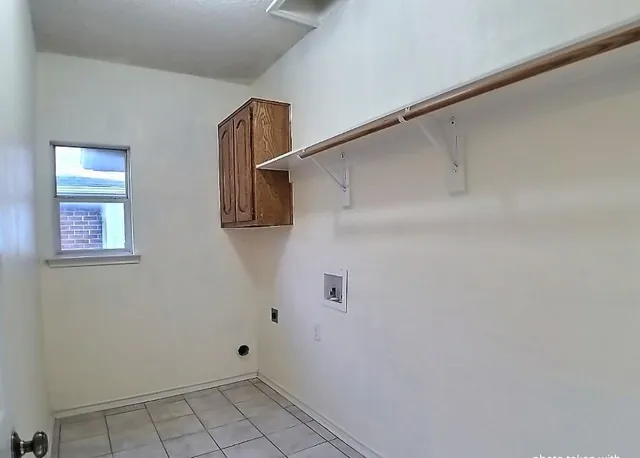 a view of small space with utility area