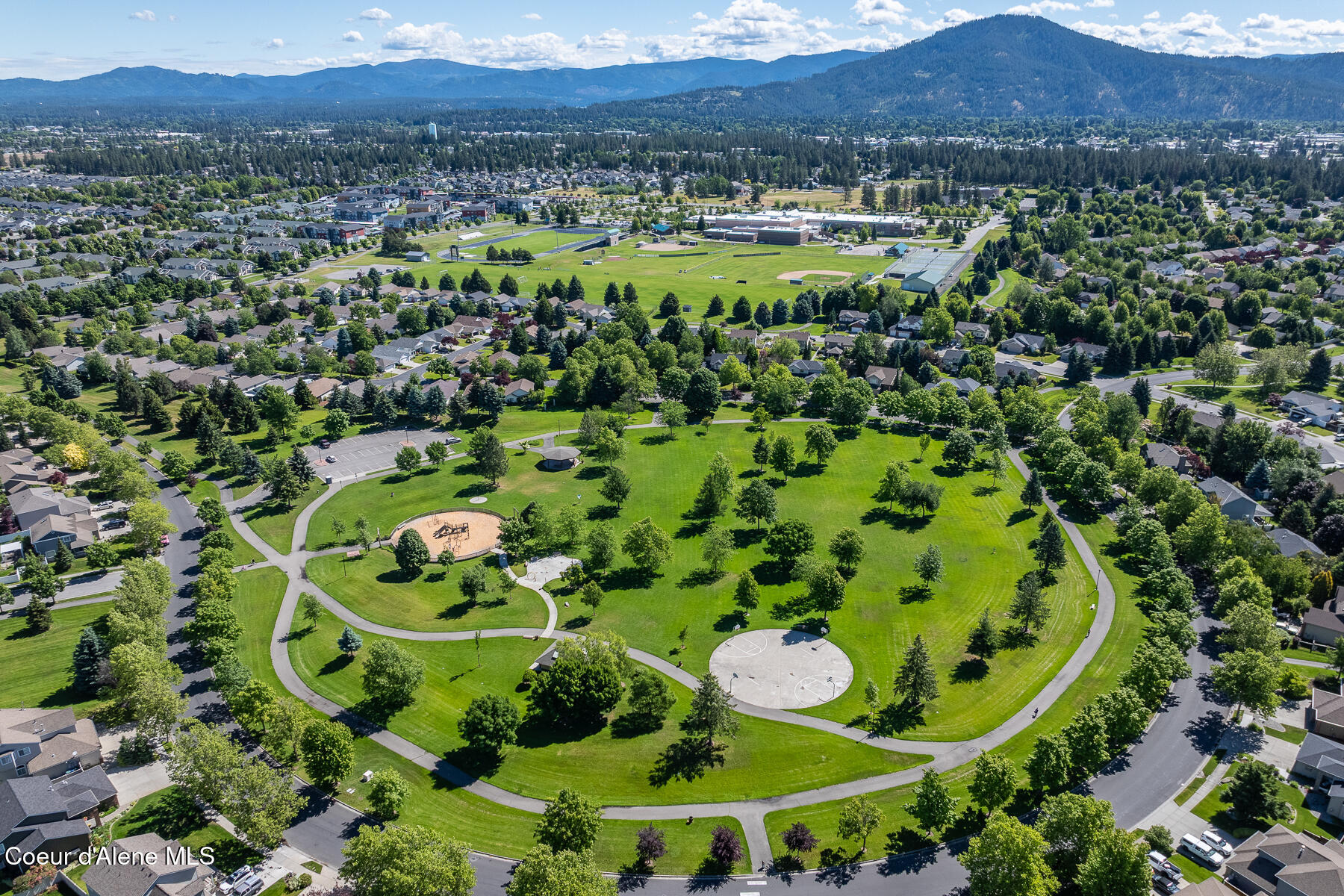 6796 Cornwall Street Coeur D'Alene, ID 83815 - Photo 30 of 34 Aerial_6796NCornwallSt-5