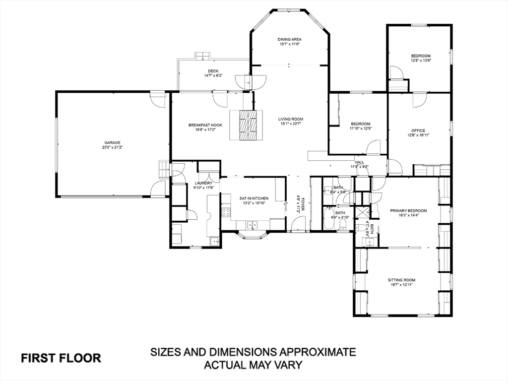 19 Steiger Road Holyoke, MA 01040 - Photo 22 of 22 a black and white photo of a living room