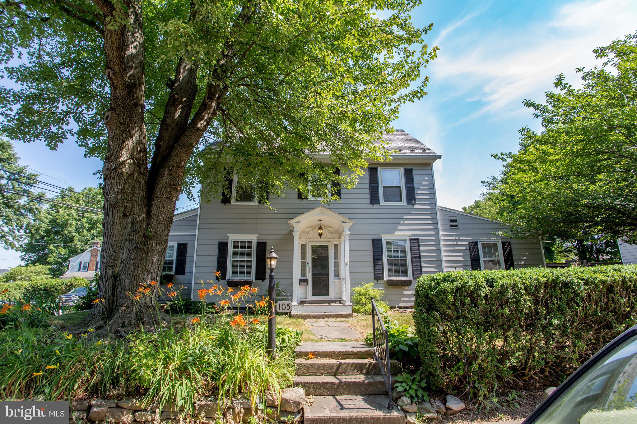 105 Wilson Avenue Hellertown, PA 18055 - Photo 45 of 46 front view of a house with a garden