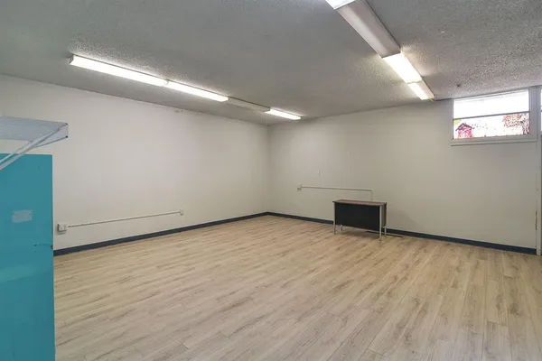 a view of a room with window