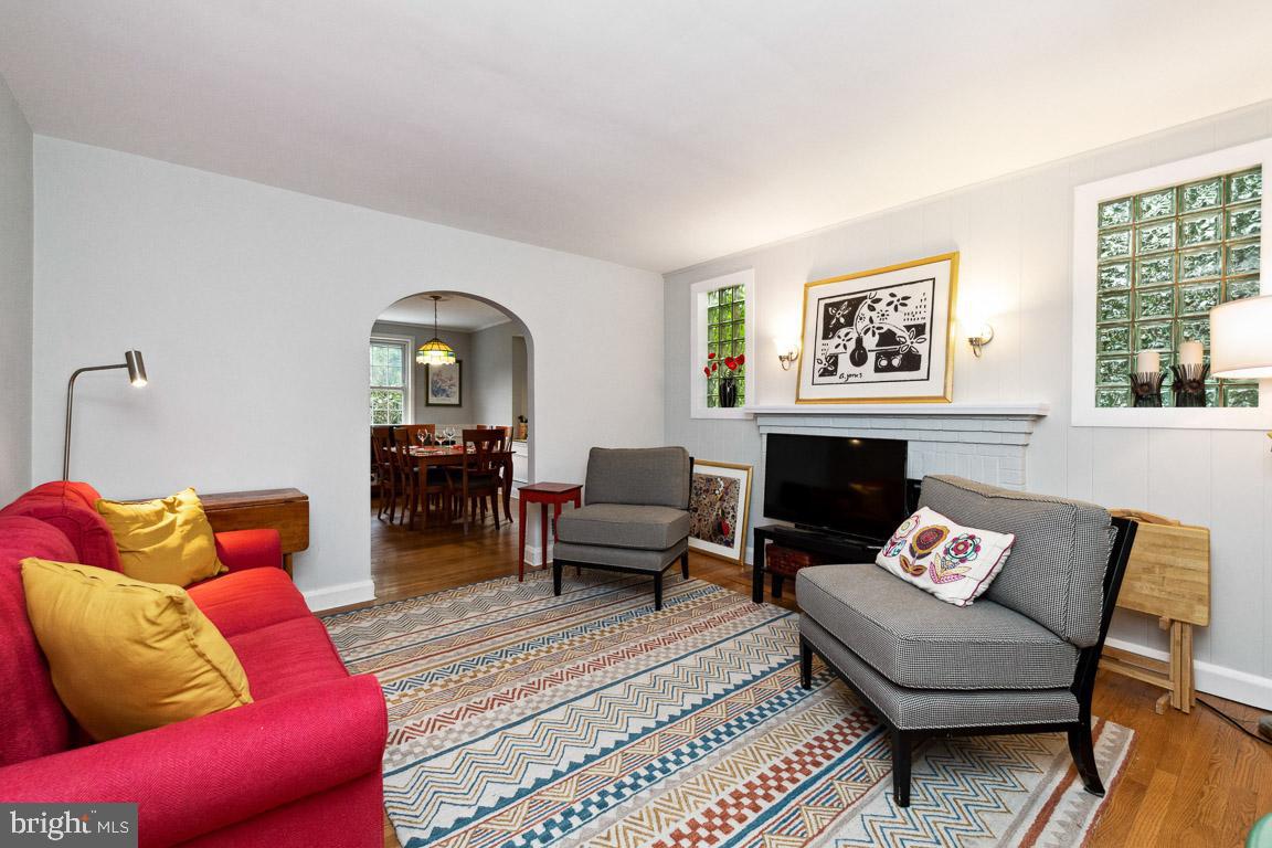 8336 Wyton Road Towson, MD 21286 - Photo 8 of 40 Wood burning fireplace & side windows