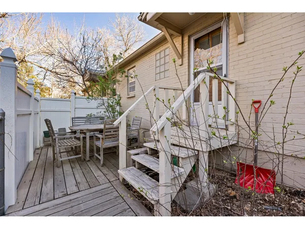 a view of a house with a patio