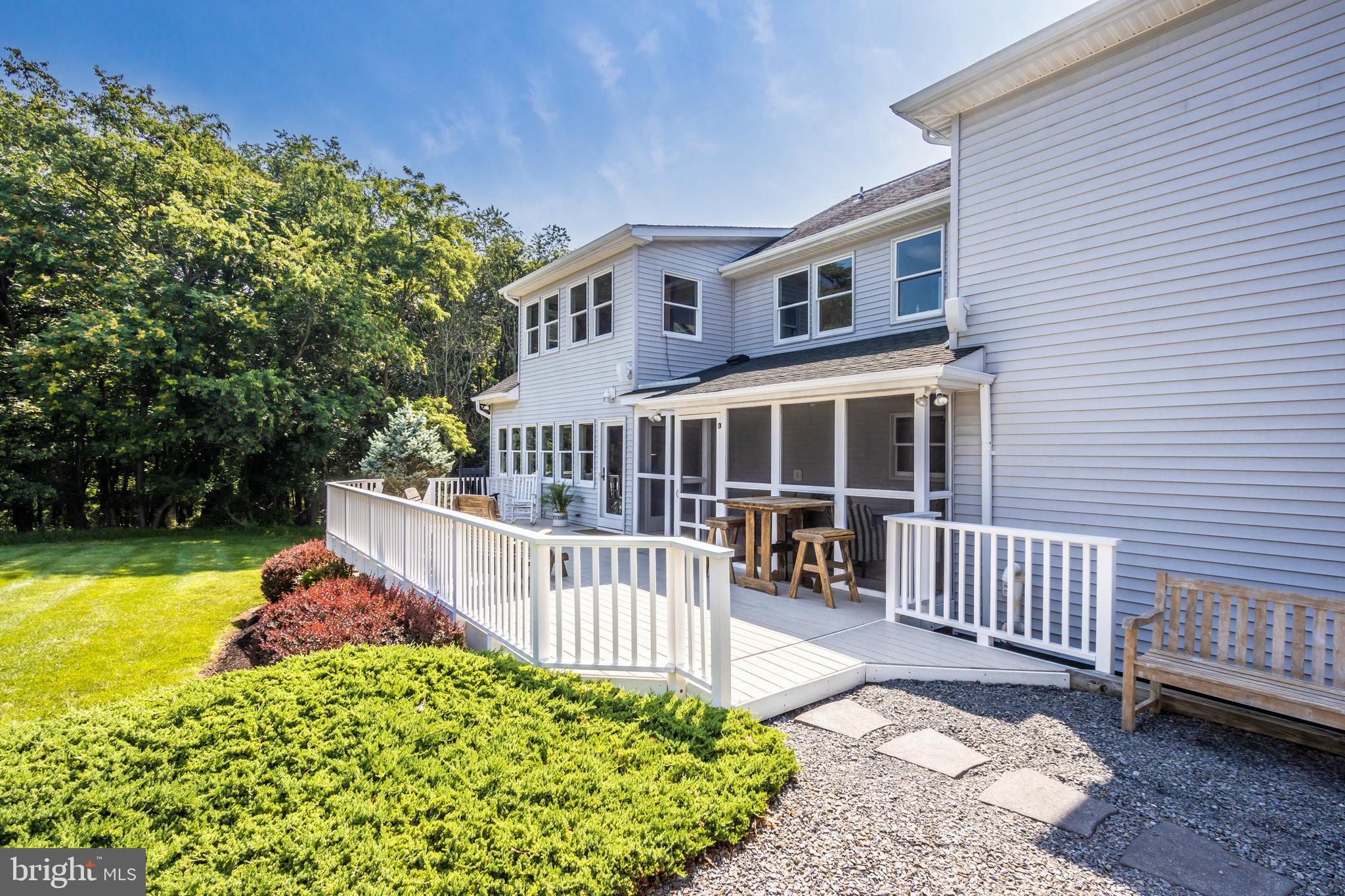 500 Morgan Station Road Woodbine, MD 21797 - Photo 16 of 79 Large deck with screened in porch