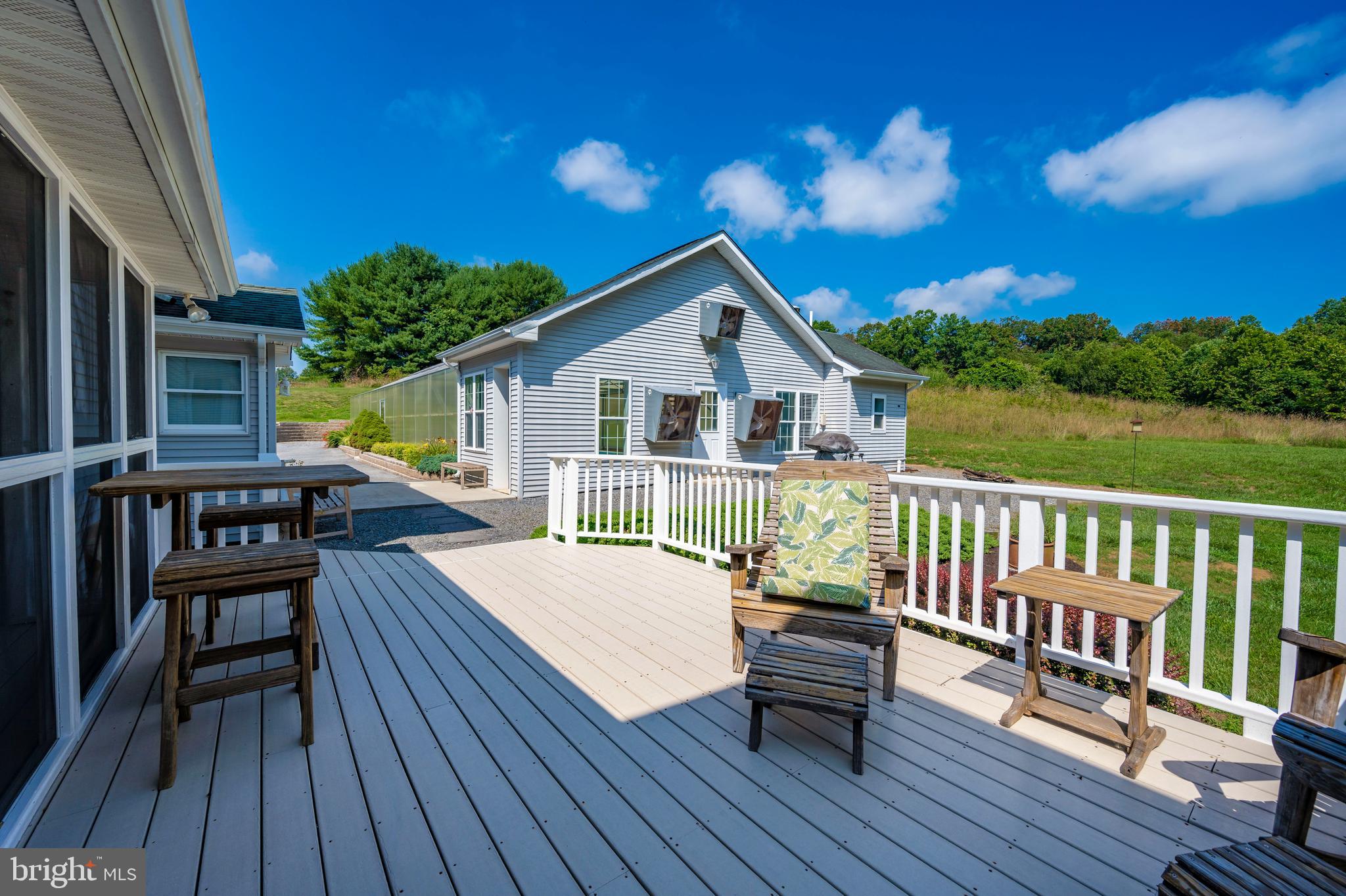 500 Morgan Station Road Woodbine, MD 21797 - Photo 19 of 79 Deck and poolhouse