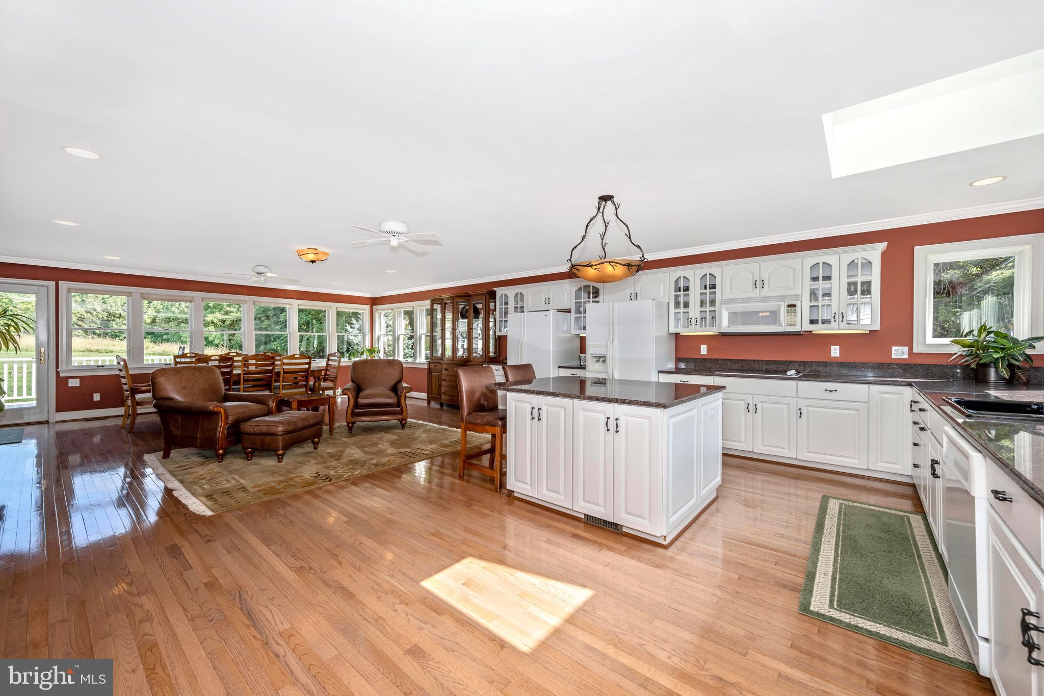 500 Morgan Station Road Woodbine, MD 21797 - Photo 34 of 79 Kitchen, great room, dining area w/tons of light