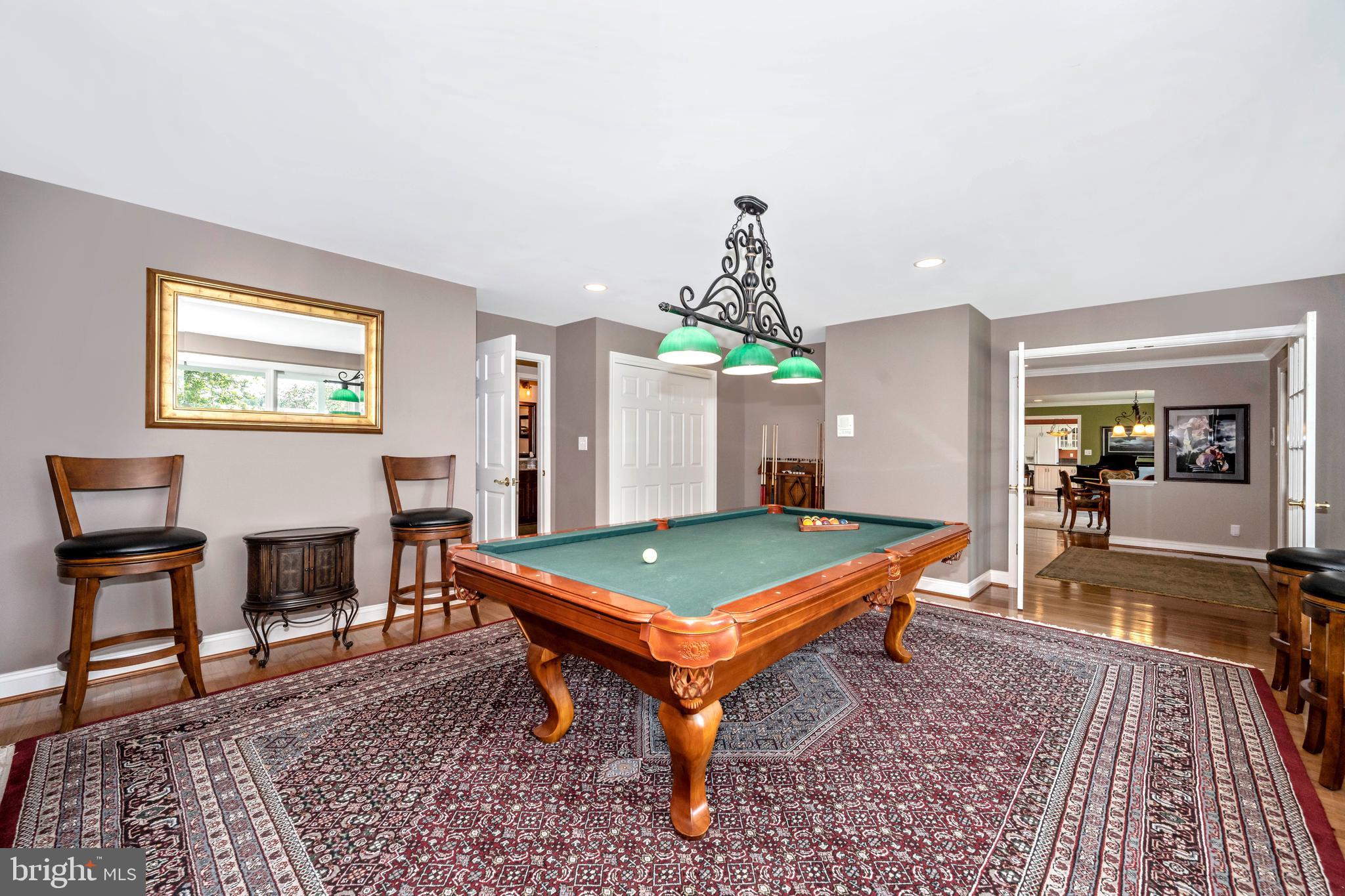 500 Morgan Station Road Woodbine, MD 21797 - Photo 42 of 79 Billiard room, dining room, first floor bedroom