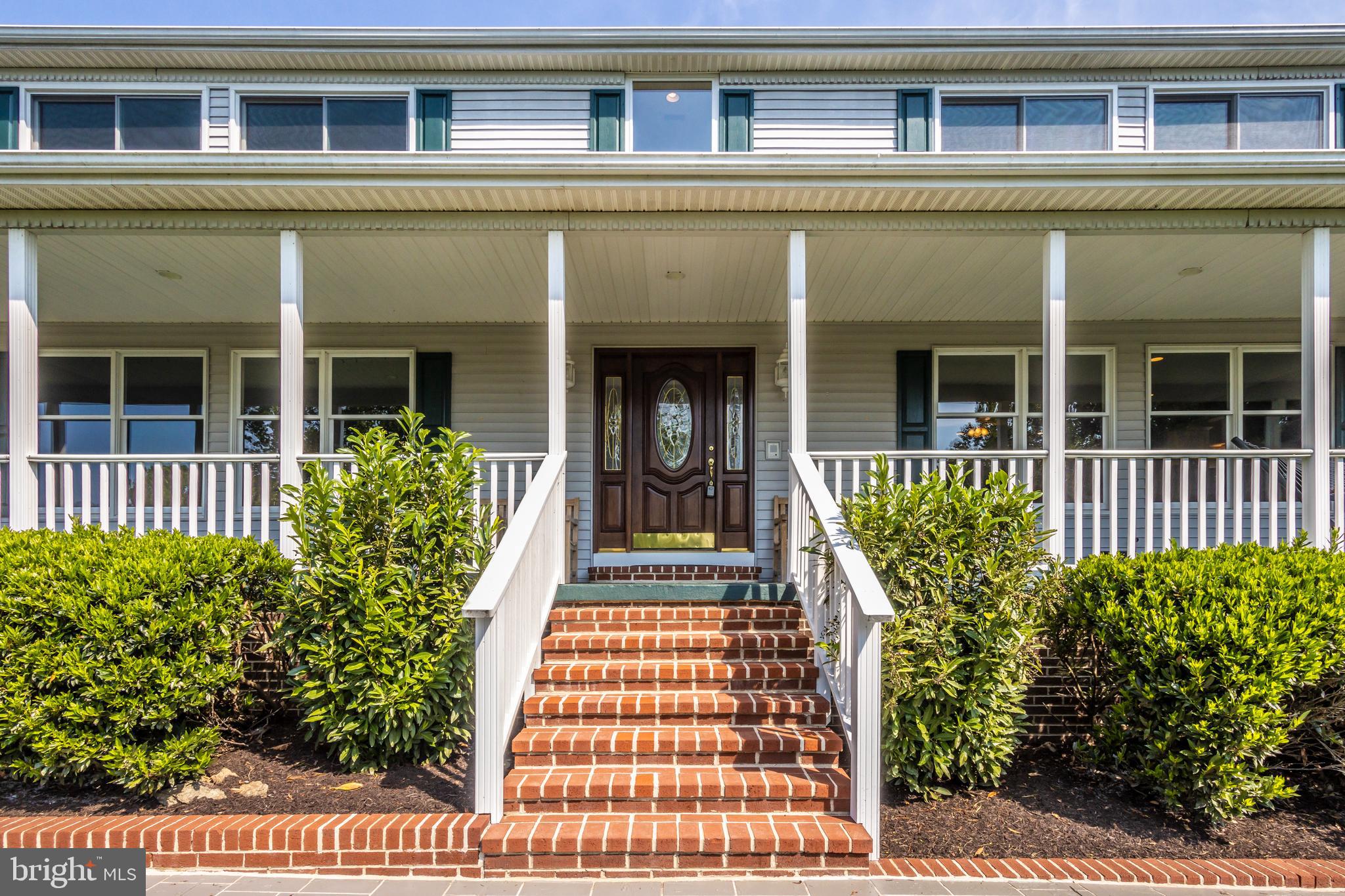 500 Morgan Station Road Woodbine, MD 21797 - Photo 8 of 79 Family style front porch, brick steps