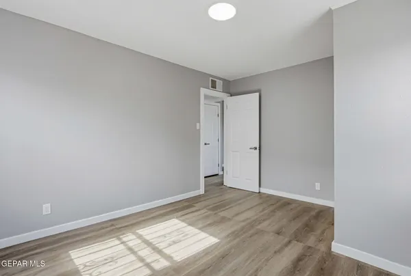 wooden floor in an empty room