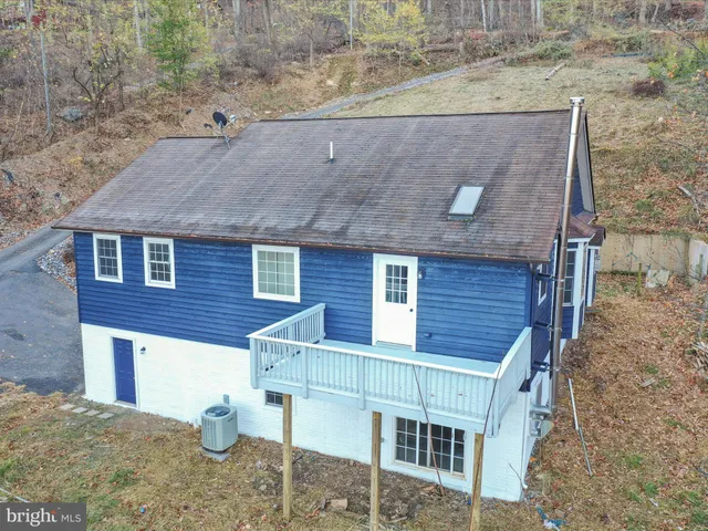 a view of a house with a patio