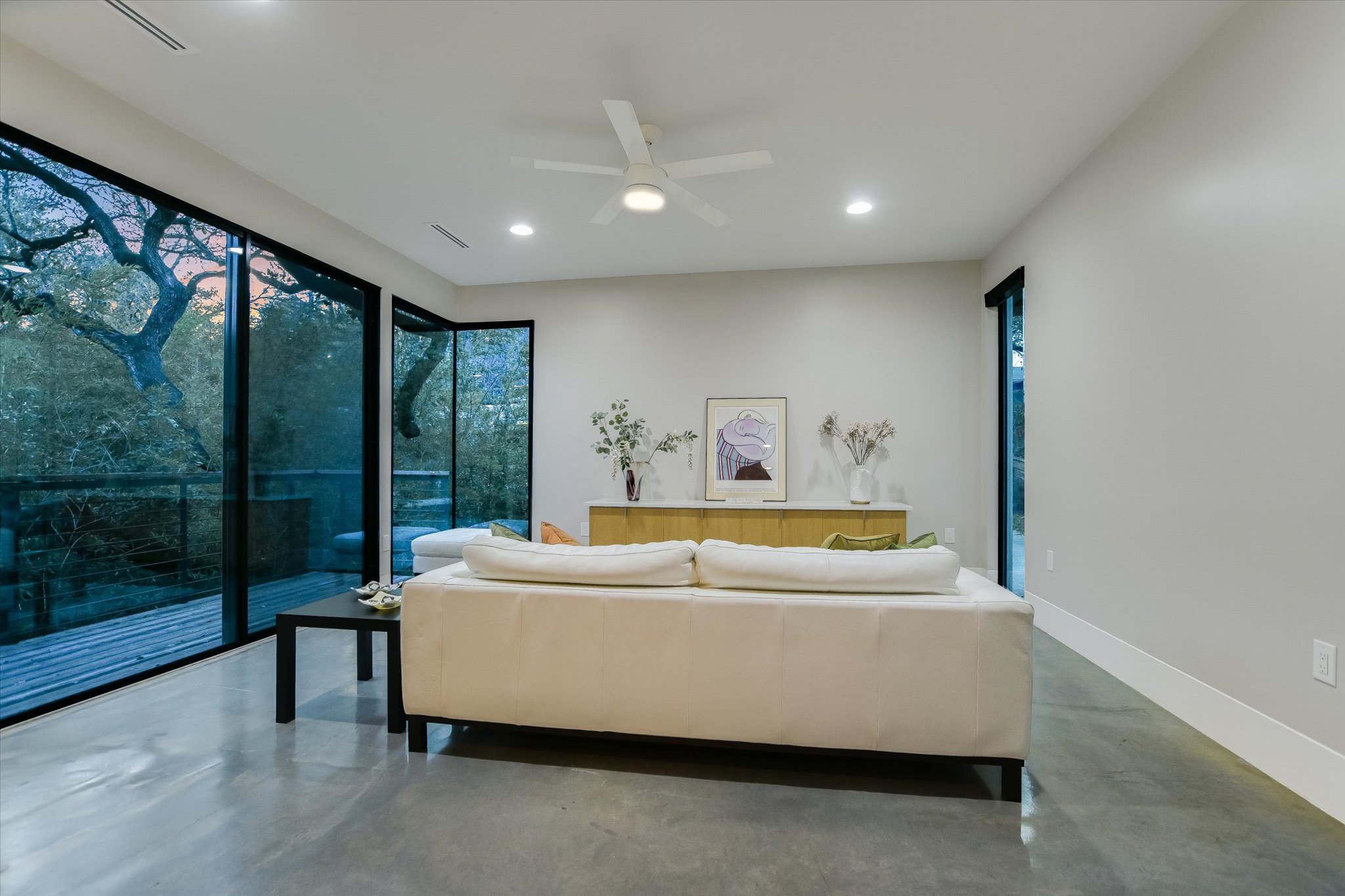 1325 Bonham Terrace, Unit A Austin, TX 78704 - Photo 11 of 25 a spacious bedroom with a bed and large window