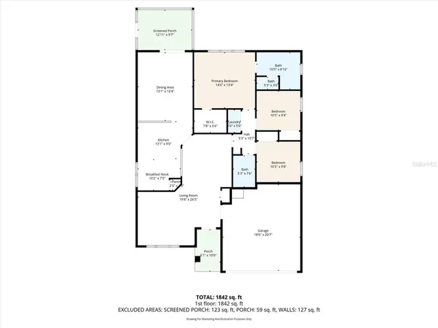 $389,900 | 1712 Elk Spring Drive, Brandon, FL 33511