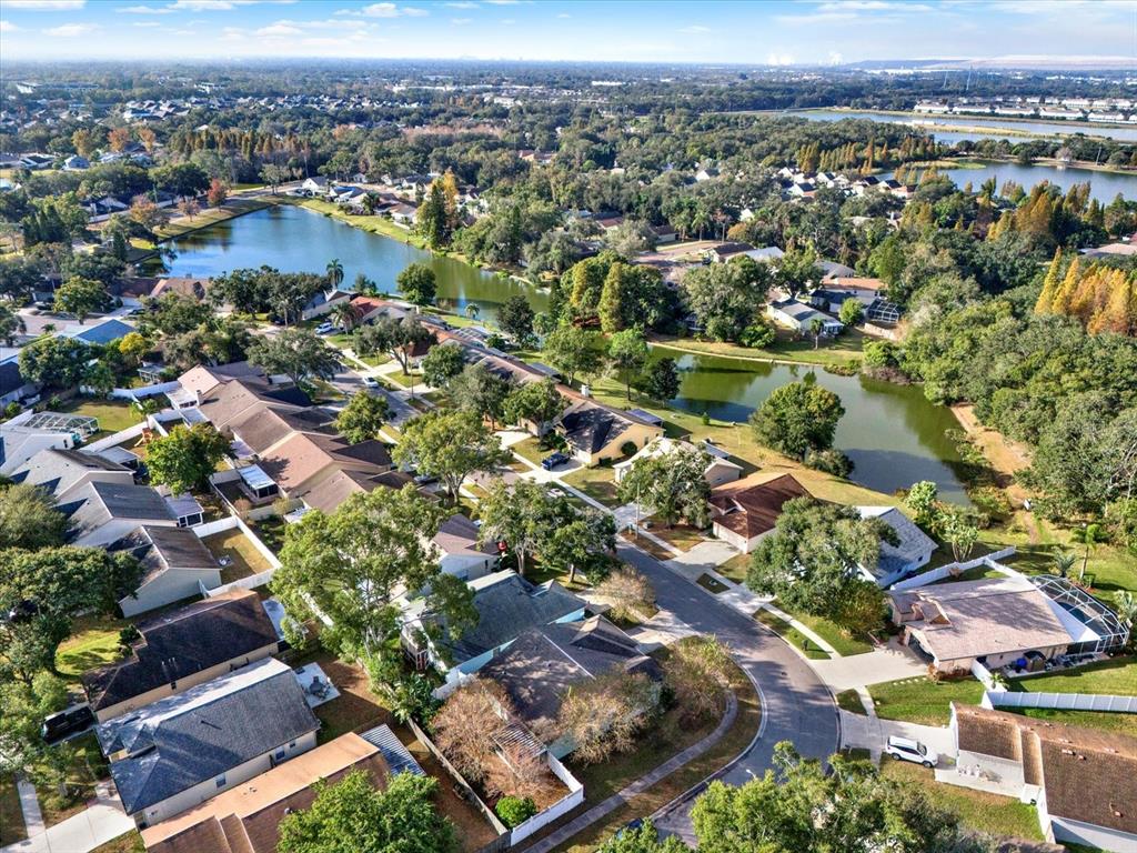 1712 Elk Spring Drive Brandon, FL 33511 - Photo 3 of 21 an aerial view of residential houses with outdoor space