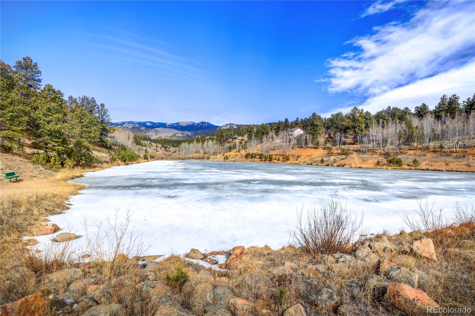 147 Ward Street Bailey, CO 80421 - Photo 6 of 15 a view of lake view and mountain
