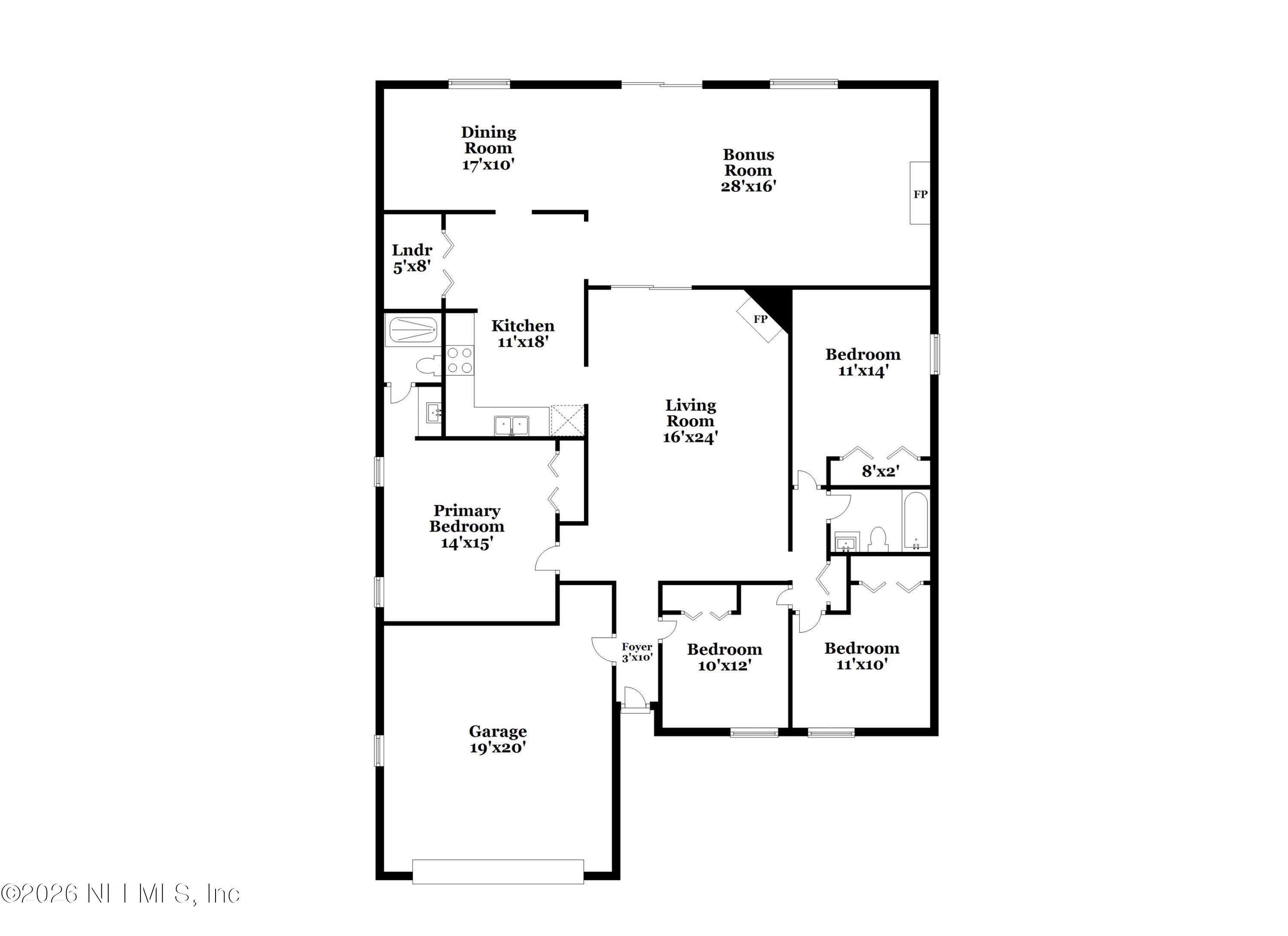 11665 Summer Tree Road North Jacksonville, FL 32246 - Photo 16 of 16 101-photo-floor-plan-8699177