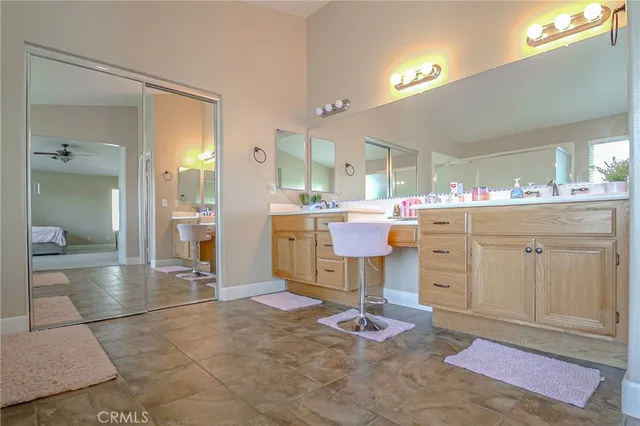 a view of a kitchen and dining area