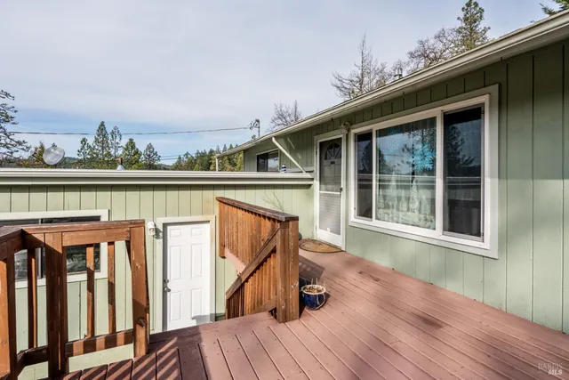 a view of deck with patio