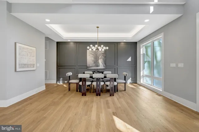 a view of room with window and furniture