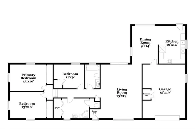 $1,985 | 7411 Northwest Oak Drive, Kansas City, MO 64152