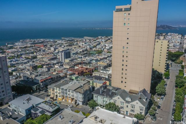 a aerial view of multiple houses