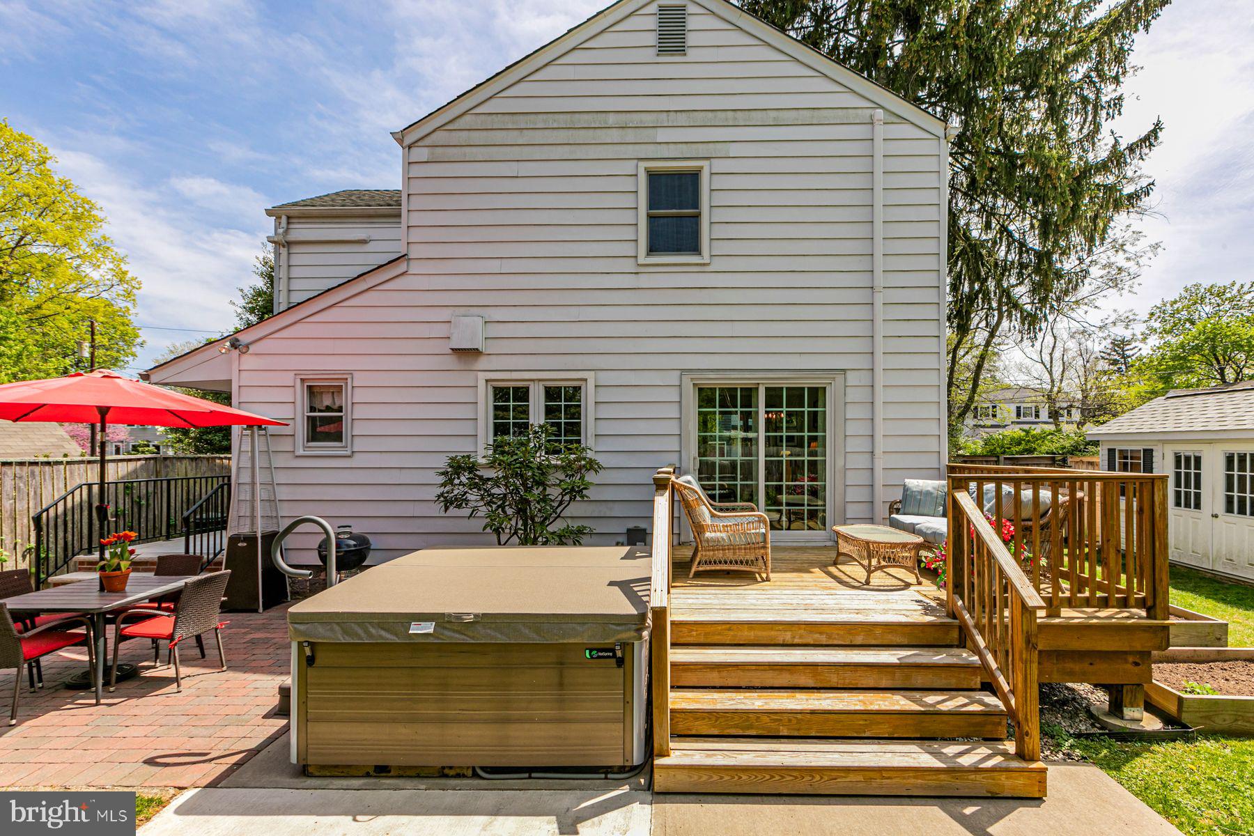 44 Southern Way Princeton, NJ 08540 - Photo 26 of 35 a view of house with outdoor seating