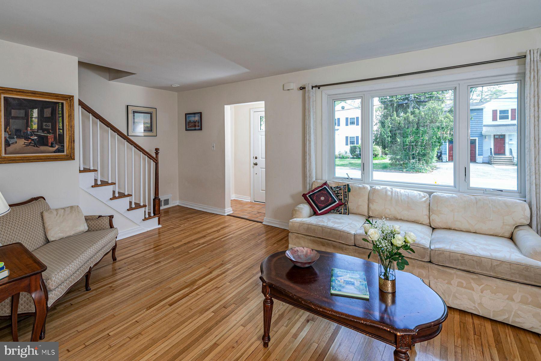 44 Southern Way Princeton, NJ 08540 - Photo 4 of 35 a living room with furniture and a wooden floor