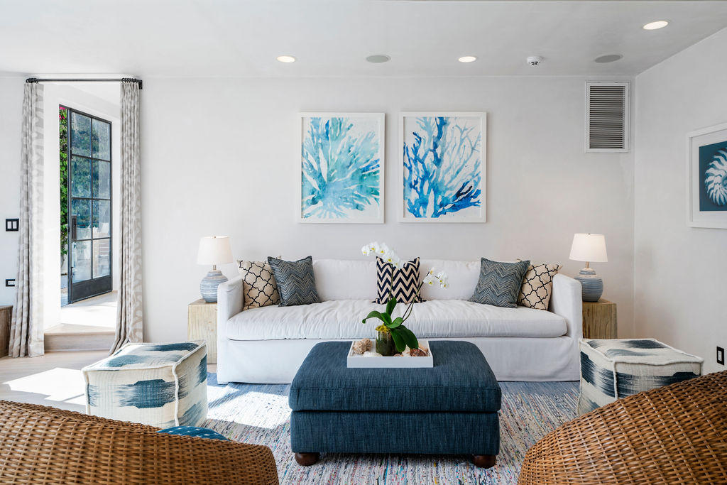 136 Middle Road Montecito, CA 93108 - Photo 28 of 35 Guest Apartment Living Room