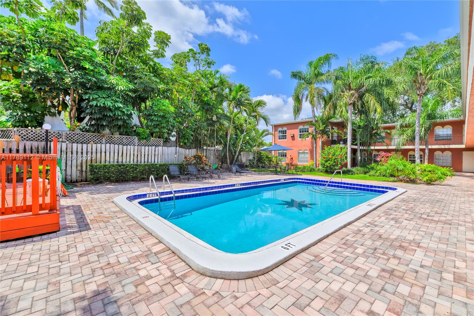 1405 Miami Road, Unit 5 Fort Lauderdale, FL 33316 - Photo 21 of 38 a view of swimming pool with lounge chair