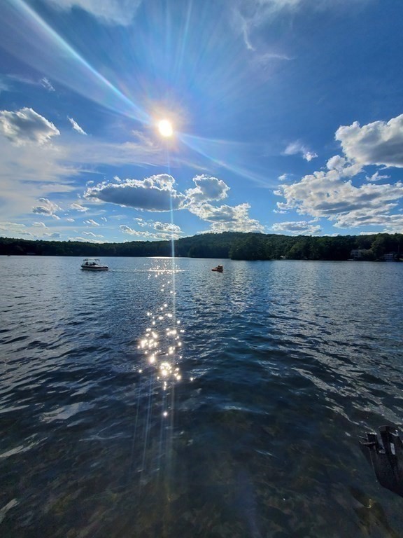 154 Lake Road Sturbridge, MA 01518 - Photo 28 of 39 a view of a lake from a balcony